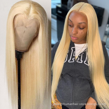 Yeswigs Hd Full Colored Lace Frontal Wig Raw Brazilian Virgin Human Hair Highlight Lace Front Wig Human Hair For Black Women
